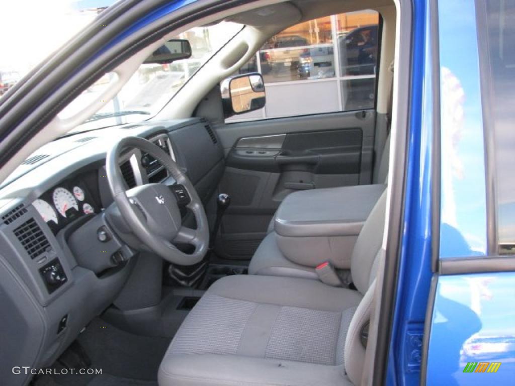 Medium Slate Gray Interior 2007 Dodge Ram 2500 SLT Mega Cab 4x4 Photo #38462585