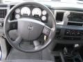 Medium Slate Gray 2007 Dodge Ram 2500 SLT Mega Cab 4x4 Steering Wheel