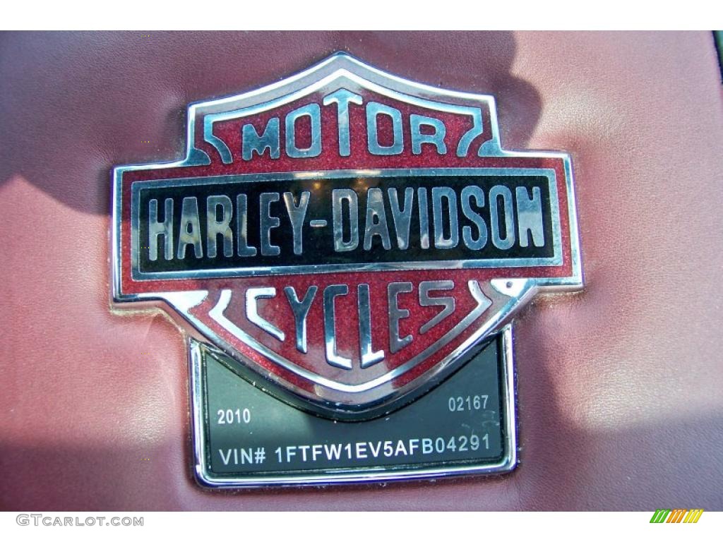 2010 Ford F150 Harley-Davidson SuperCrew 4x4 Marks and Logos Photo #38462849