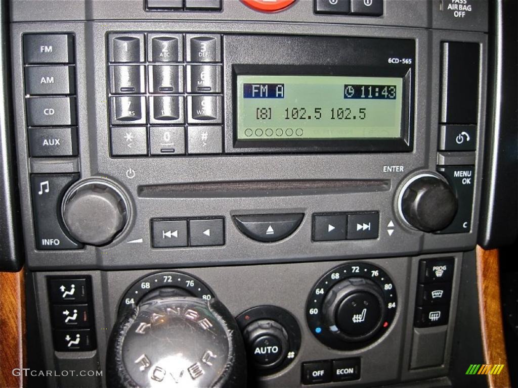 2006 Land Rover Range Rover Sport Supercharged Controls Photo #38463293
