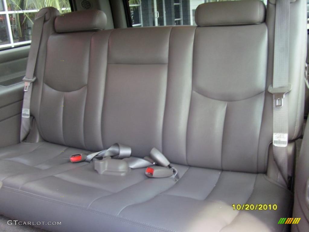 Pewter/Dark Pewter Interior 2003 GMC Yukon XL SLE Photo #38463469