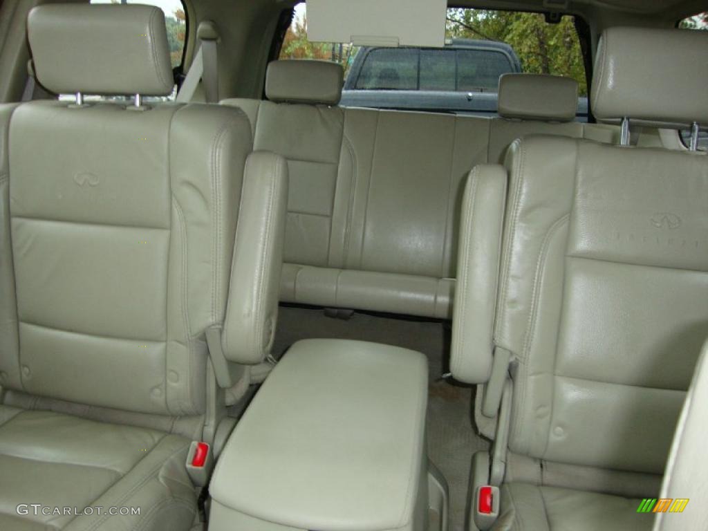 2005 QX 56 4WD - Tuscan Pearl White / Willow photo #25