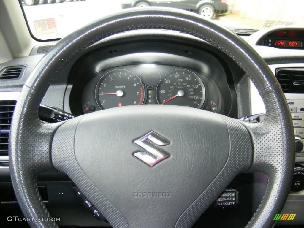 2005 Suzuki Aerio SX AWD Sport Wagon Steering Wheel Photos