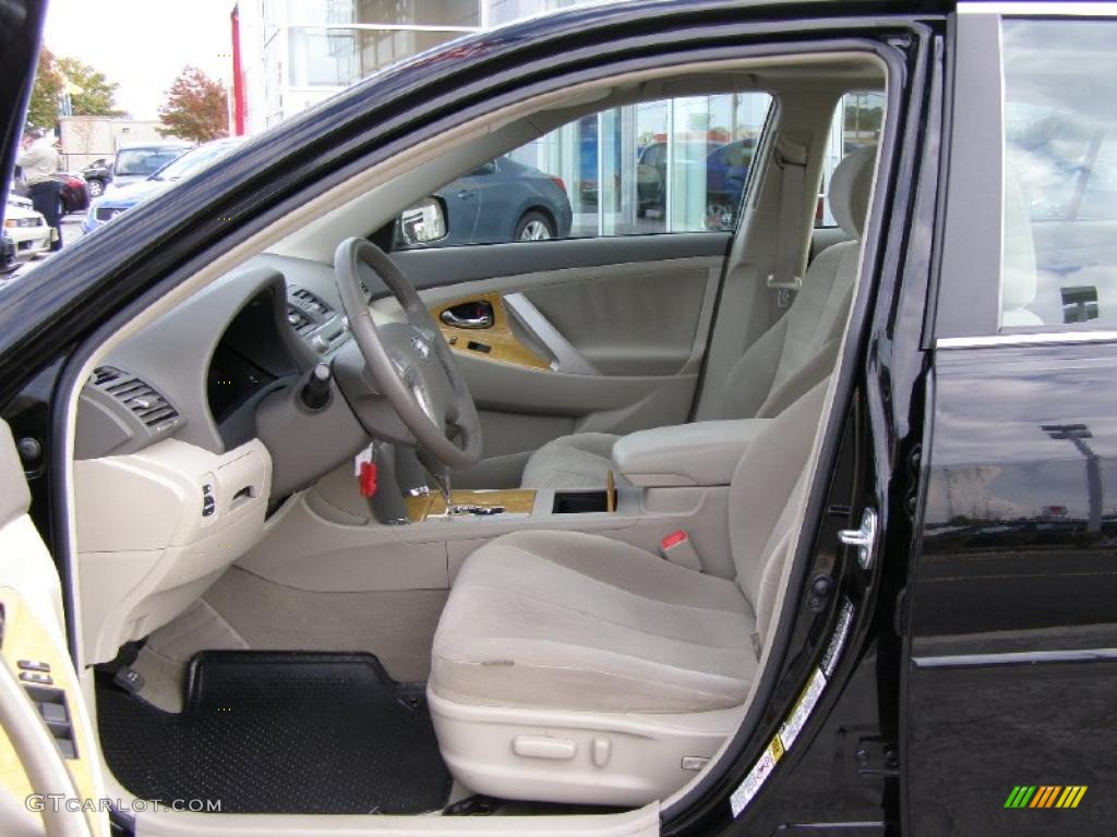 2007 Camry XLE - Black / Bisque photo #10