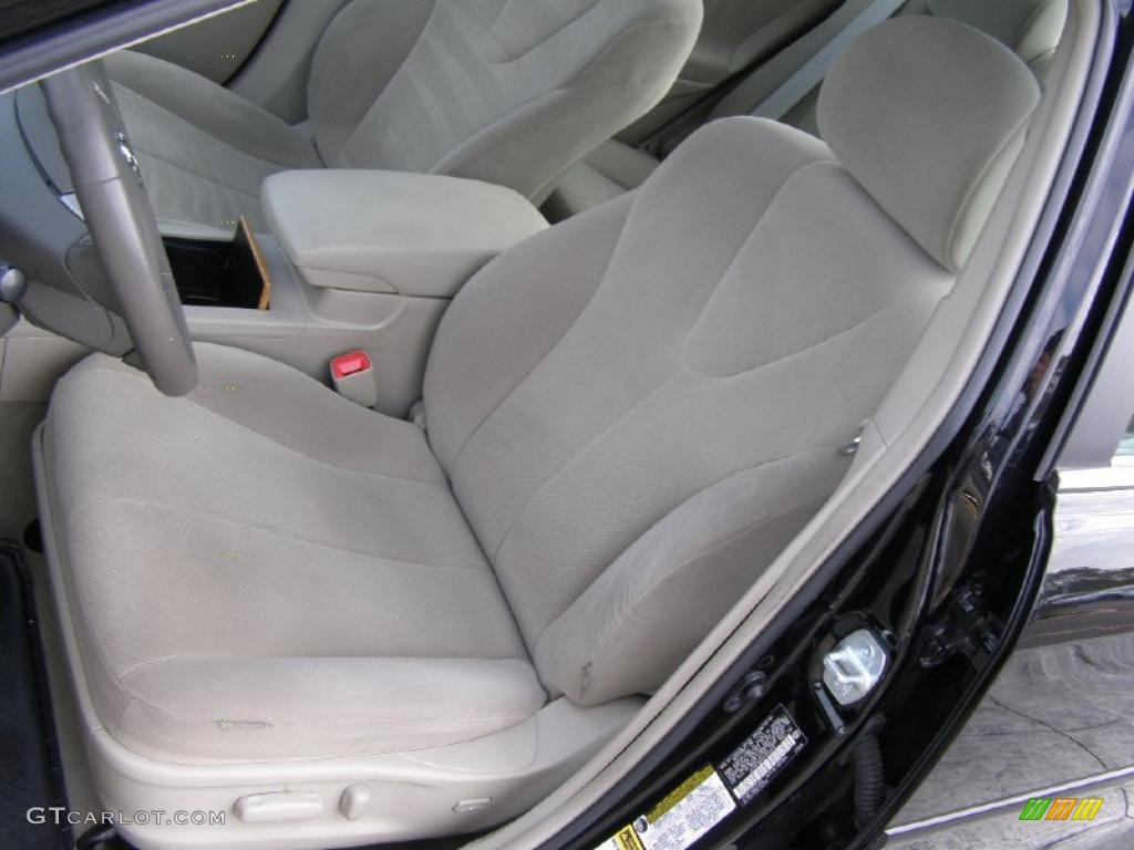 2007 Camry XLE - Black / Bisque photo #11