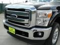 2011 Tuxedo Black Ford F350 Super Duty Lariat Crew Cab 4x4  photo #9