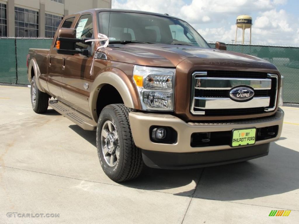 Golden Bronze Metallic Ford F250 Super Duty