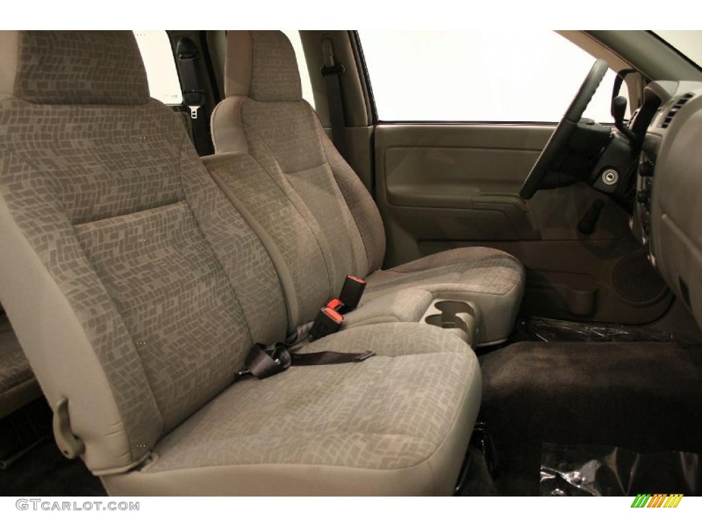 Medium Pewter Interior 2008 Chevrolet Colorado LS Extended Cab Photo #38465769