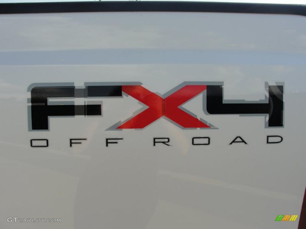 2011 Ford F350 Super Duty Lariat Crew Cab 4x4 Marks and Logos Photo #38466105