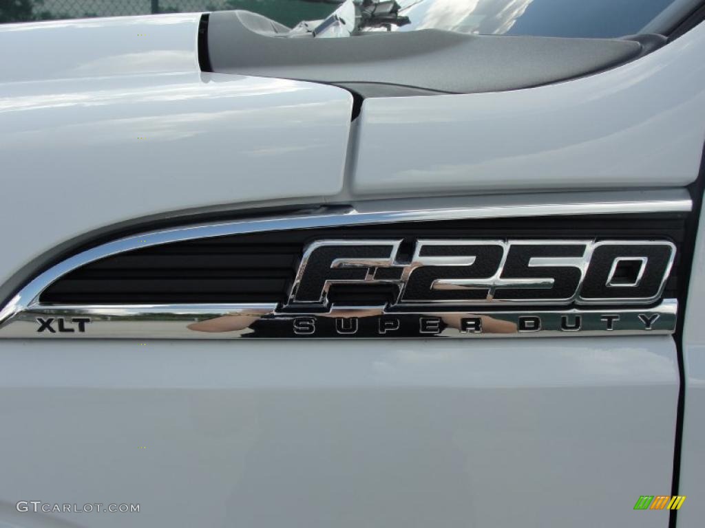 2011 Ford F250 Super Duty XLT SuperCab Marks and Logos Photo #38466489