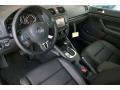 2010 Volkswagen Jetta Titan Black Interior Prime Interior Photo