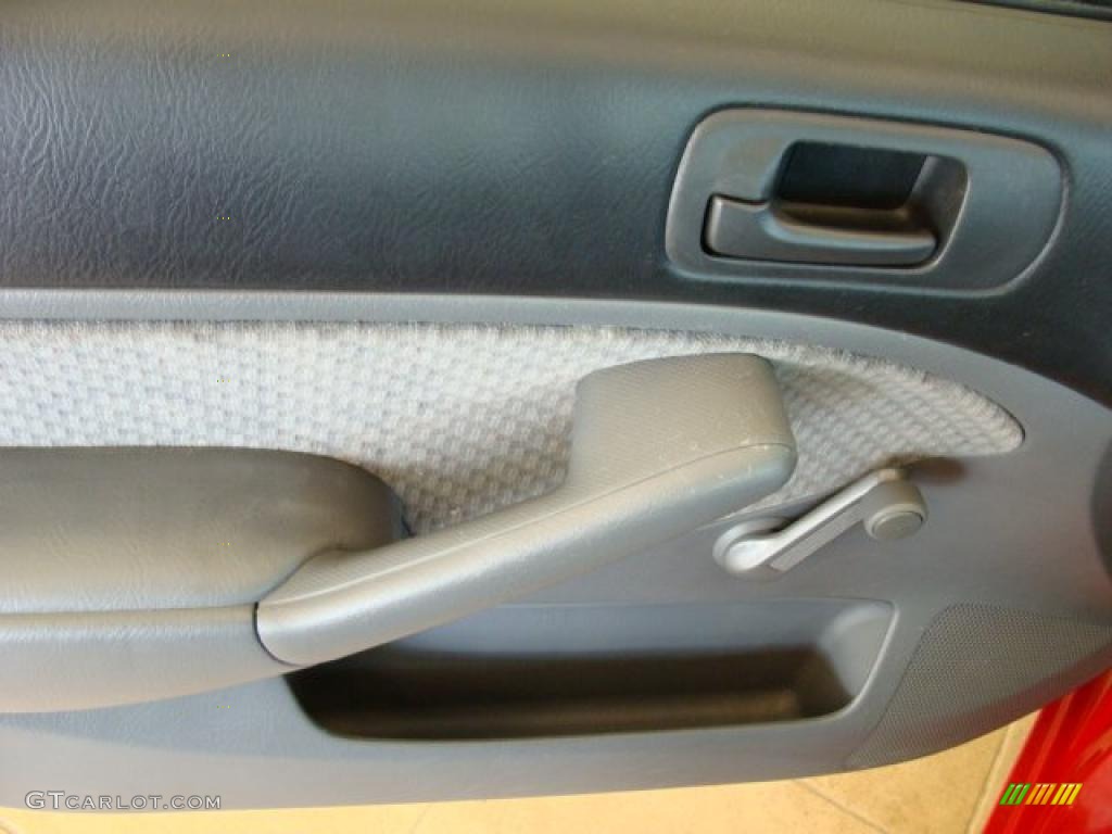 Gray Interior 2005 Honda Civic Value Package Sedan Photo #38466961