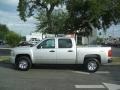 2011 Sheer Silver Metallic Chevrolet Silverado 1500 LS Crew Cab 4x4  photo #7