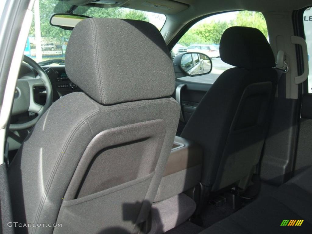 2011 Silverado 1500 LS Crew Cab 4x4 - Sheer Silver Metallic / Dark Titanium photo #11