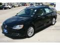 Black 2011 Volkswagen Jetta SEL Sedan Exterior