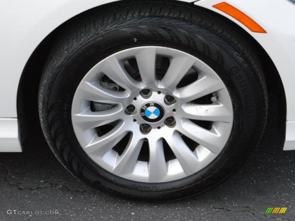 2009 3 Series 328i Sport Wagon - Alpine White / Beige photo #2