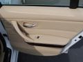 Beige 2009 BMW 3 Series 328i Sport Wagon Door Panel