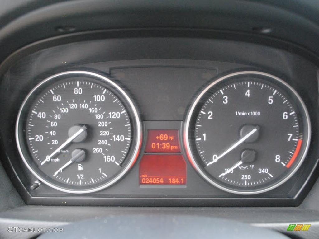 2009 BMW 3 Series 335i Sedan Gauges Photo #38469753