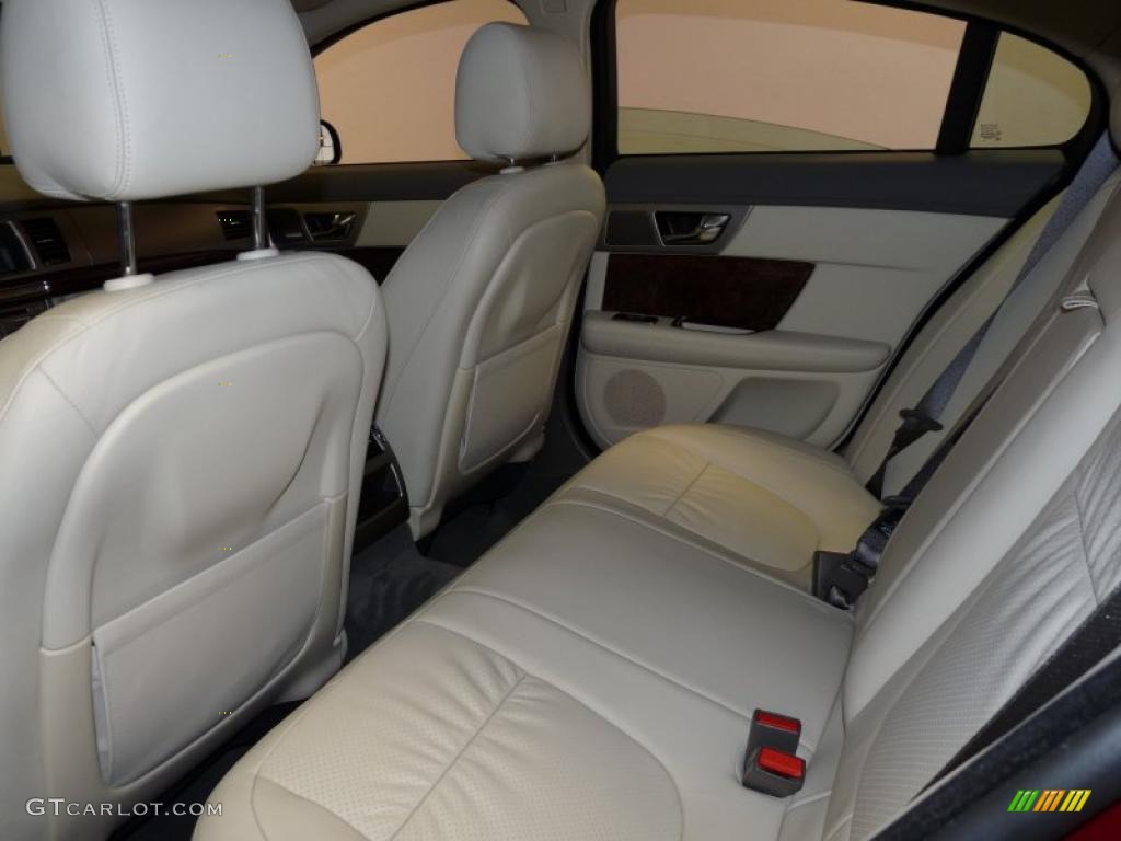 Ivory/Oyster Interior 2009 Jaguar XF Supercharged Photo #38469973