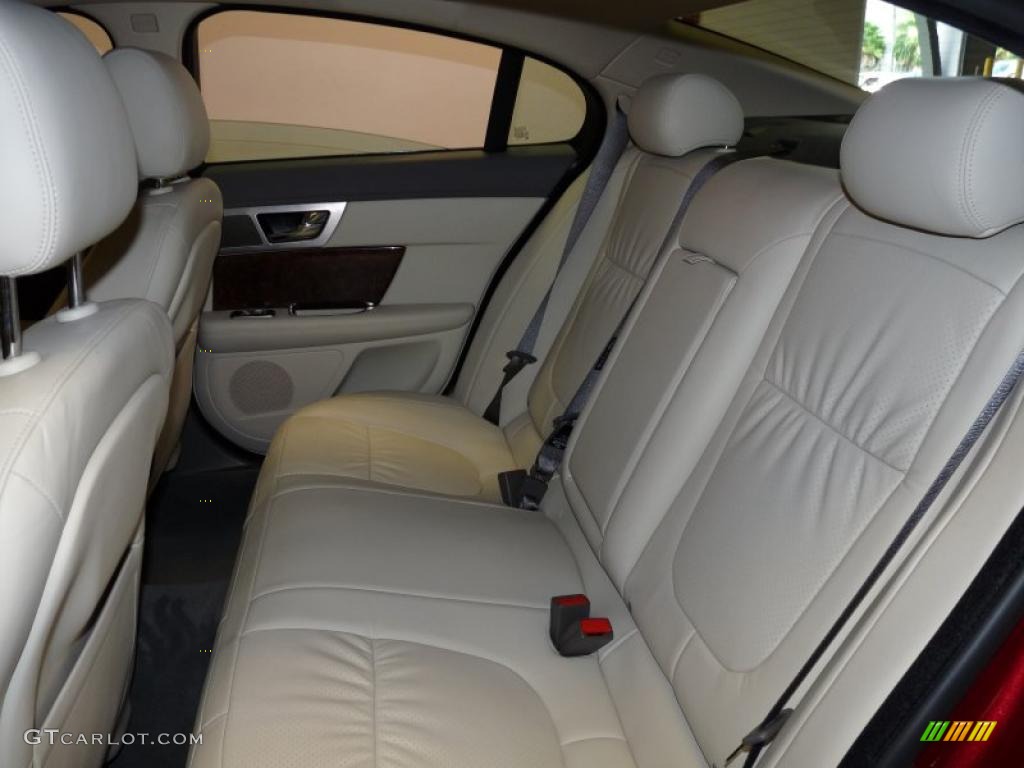 Ivory/Oyster Interior 2009 Jaguar XF Supercharged Photo #38469985