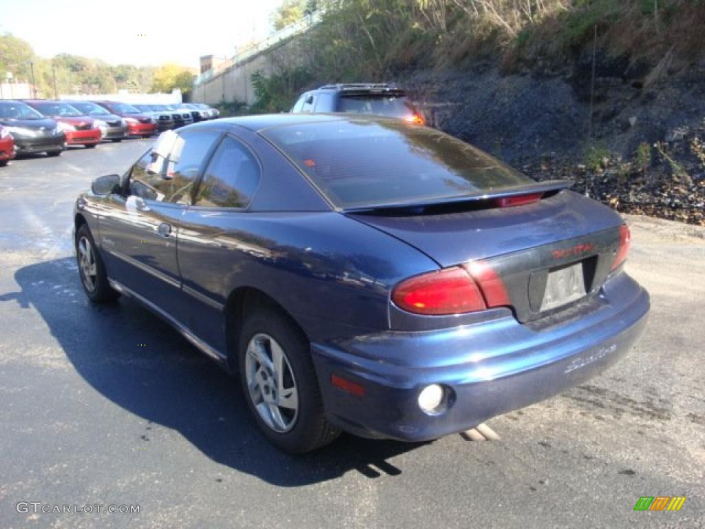 2001 Sunfire SE Coupe - Indigo Blue / Graphite photo #2