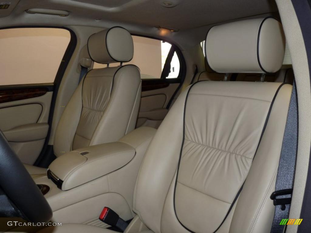 Barley/Charcoal Interior 2007 Jaguar XJ Super V8 Photo #38470501