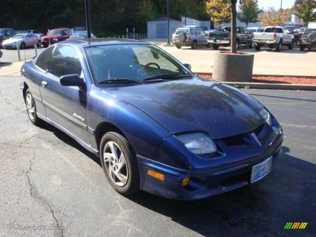 2001 Sunfire SE Coupe - Indigo Blue / Graphite photo #5