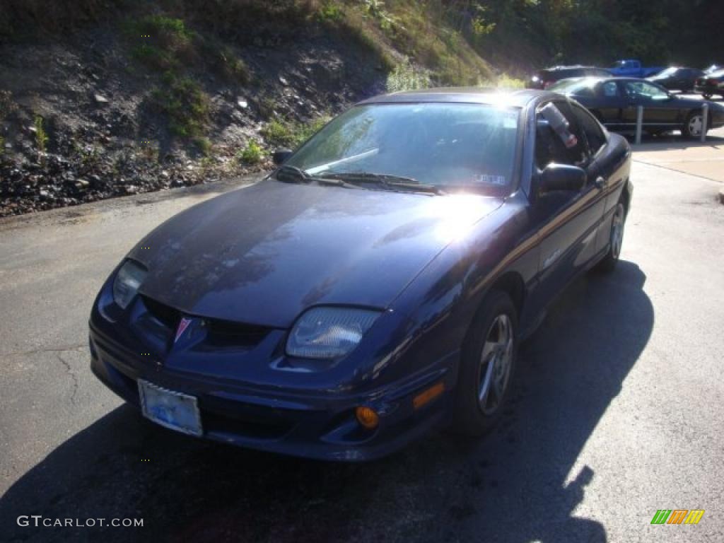 2001 Sunfire SE Coupe - Indigo Blue / Graphite photo #10
