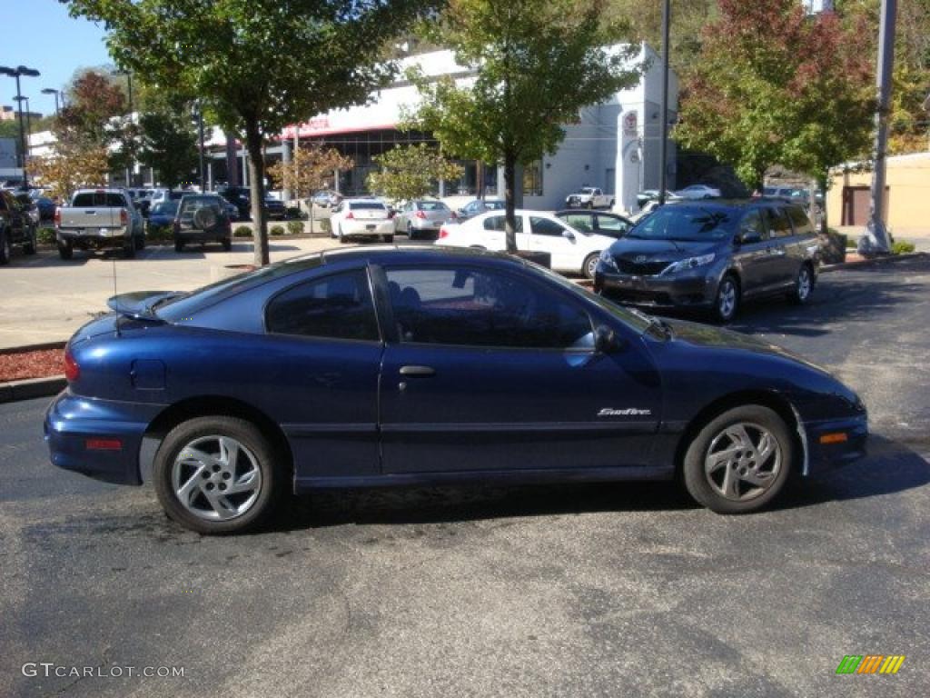 2001 Sunfire SE Coupe - Indigo Blue / Graphite photo #11