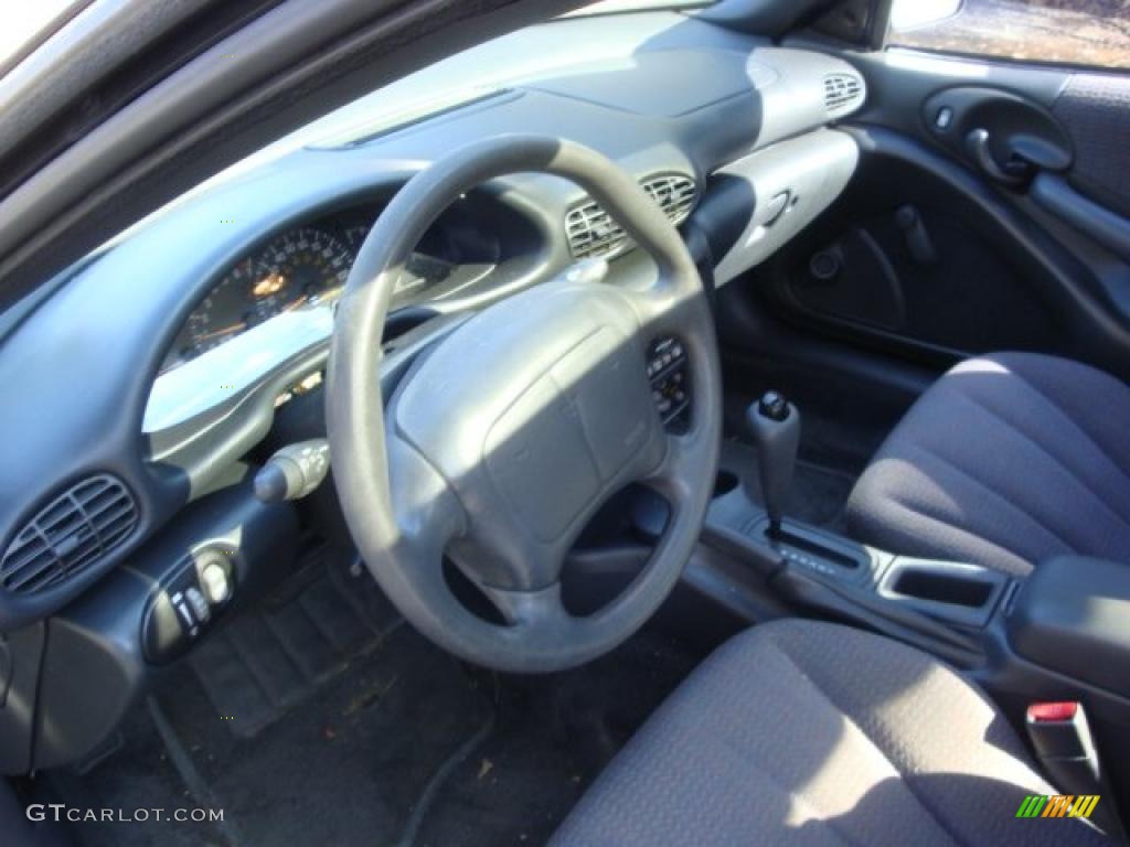 2001 Sunfire SE Coupe - Indigo Blue / Graphite photo #16