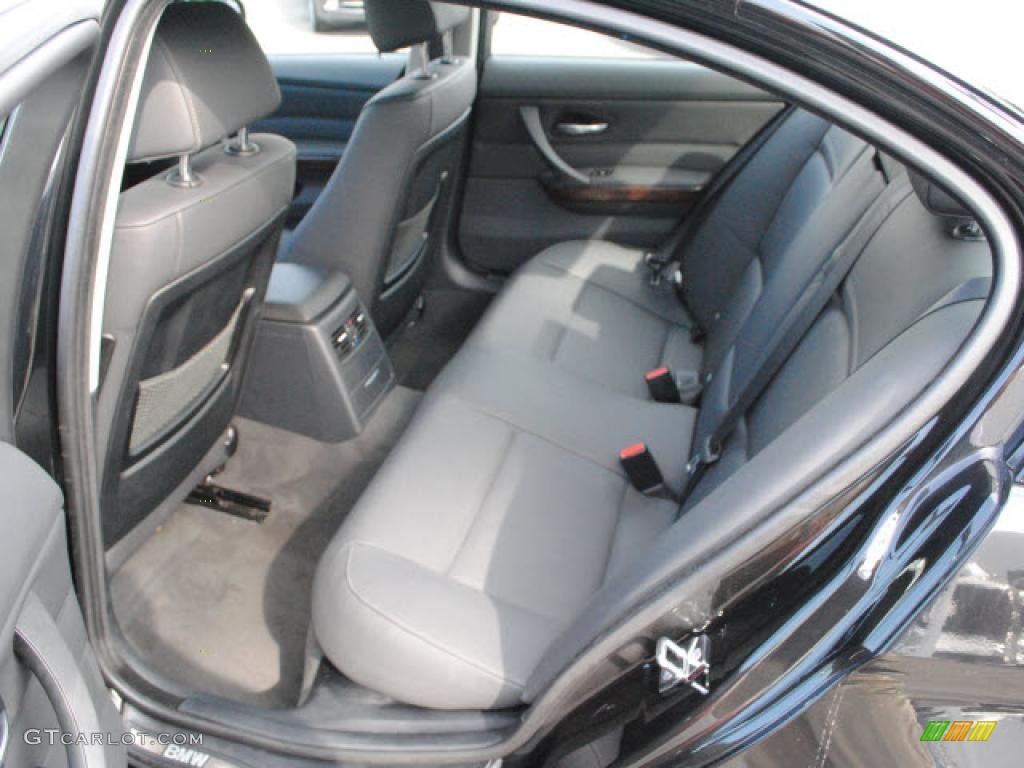 Black Interior 2009 BMW 3 Series 335i Sedan Photo #38470649