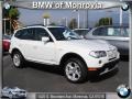 2009 Alpine White BMW X3 xDrive30i  photo #1