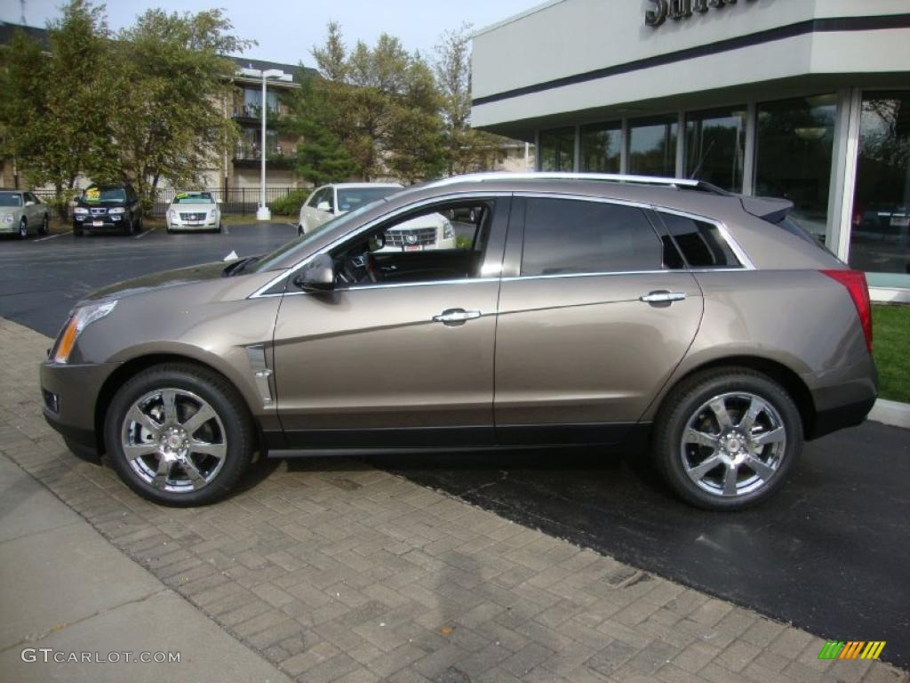 Mocha Steel Metallic 2011 Cadillac SRX 4 V6 AWD Exterior Photo #38471505