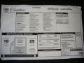 2011 Cadillac SRX FWD Window Sticker