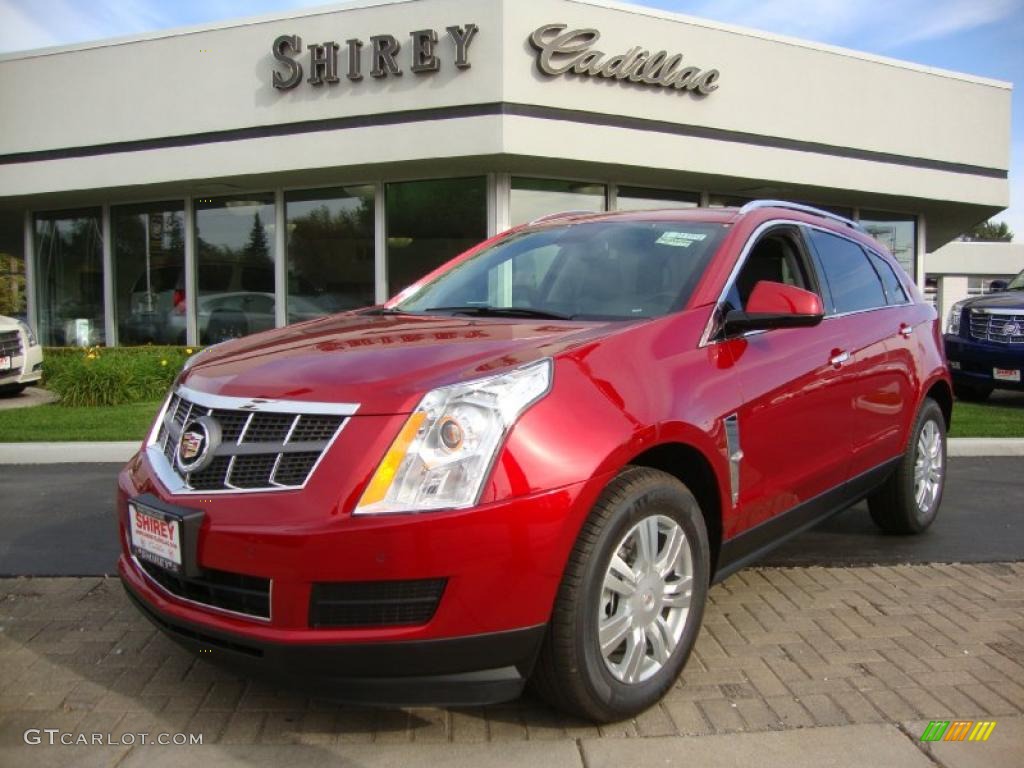 Crystal Red Tintcoat 2011 Cadillac SRX FWD Exterior Photo #38471837