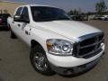 Bright White 2007 Dodge Ram 2500 SLT Mega Cab