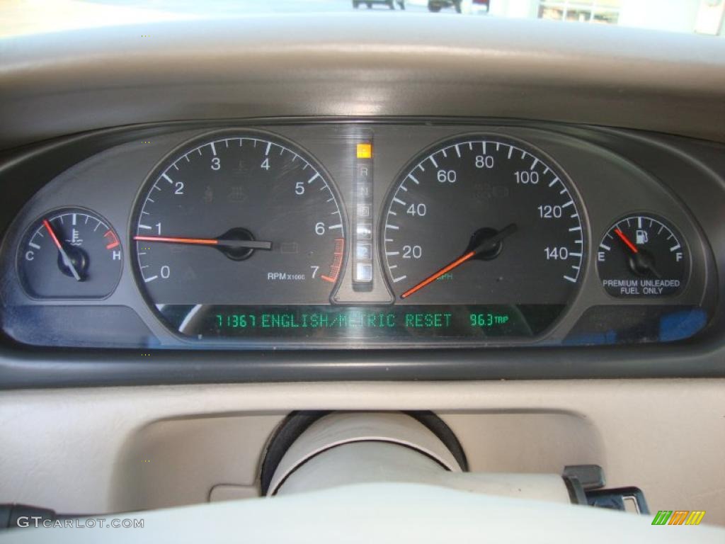 2000 Cadillac Eldorado ESC Gauges Photo #38473367