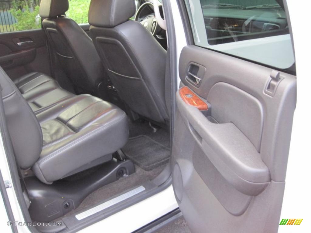 Ebony Interior 2007 Chevrolet Avalanche LTZ 4WD Photo #38473839