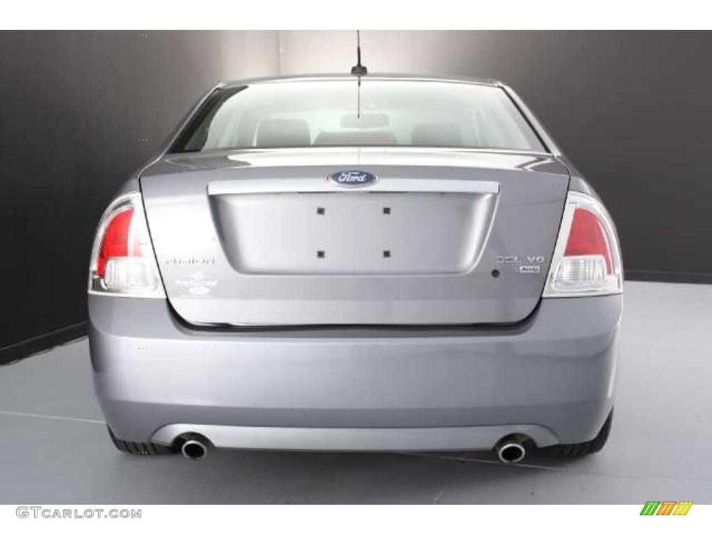 2007 Fusion SEL V6 AWD - Tungsten Grey Metallic / Charcoal Black photo #4