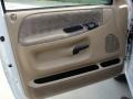 Beige 1998 Dodge Ram 1500 Laramie SLT Extended Cab Door Panel