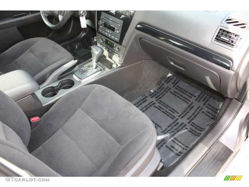 2007 Fusion SEL V6 AWD - Tungsten Grey Metallic / Charcoal Black photo #9