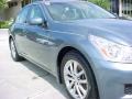 2008 Lakeshore Slate Light Blue Infiniti G 35 Sedan  photo #2