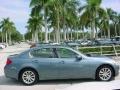 2008 Lakeshore Slate Light Blue Infiniti G 35 Sedan  photo #5