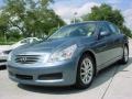 2008 Lakeshore Slate Light Blue Infiniti G 35 Sedan  photo #14