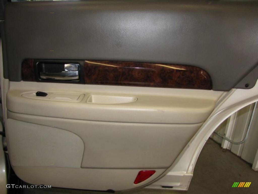 2002 Lincoln LS V8 Medium Parchment Door Panel Photo #38477171