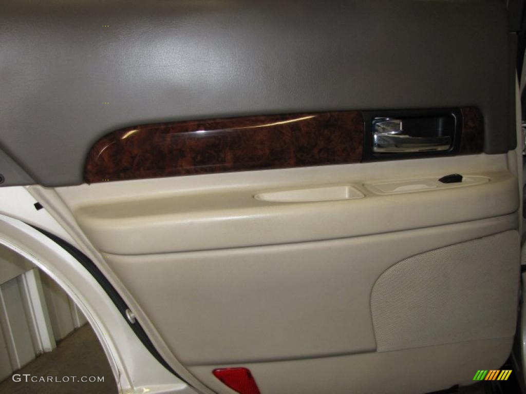 2002 Lincoln LS V8 Medium Parchment Door Panel Photo #38477223