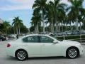 2009 Moonlight White Infiniti G 37 Sedan  photo #5