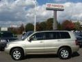 2003 Vintage Gold Metallic Toyota Highlander Limited 4WD  photo #3