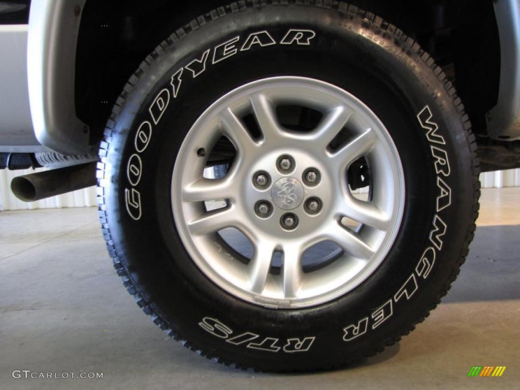 2001 Dodge Dakota Sport Club Cab 4x4 Wheel Photo #38477967