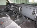 Dark Slate Gray 2001 Dodge Dakota Sport Club Cab 4x4 Dashboard